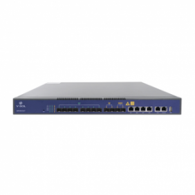 OLT de 8 puertos GPON con 8 puertos Uplink (4 puertos Gigabit Ethernet + 2 puertos SFP + 2 puertos SFP+), hasta 1024