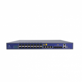 OLT de 16 puertos GPON con 8 puertos Uplink (4 puertos Gigabit Ethernet + 4 puertos SFP / puertos SFP+), hasta 2,048