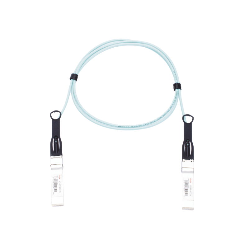 Jumper de fibra con  MINI-GBIC SFP+ 10GB 1m