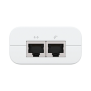 Adaptador PoE Ubiquiti (48 VDC, 0.65A) puerto Gigabit, ideal para equipos UniFi