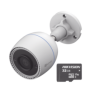 Kit de Camara WiFi y Memoria MicroSD, Incluye 1 Pieza CS-C3TN y 1 Pieza HS-TF-E1/32G / Detección de Movimiento / Notificación Push /  micrófono integrado