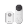 Timbre con Cámara Wi-Fi (Doorbell) de Batería Recargable  / Libre de Cables / Uso Exterior Con Protección (IP65) / Cámara 3 Megapíxel / Llamada a la App / Incluye Timbre Para Interior Con Timbres Seleccionables / Ranura 