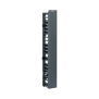 Organizador Vertical NetRunner, Sencillo (Solo Frontal), Para Rack Abierto de 45 Unidades, 4.9in de Ancho, Color
