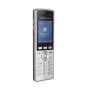 Teléfono WiFi portátil empresarial con 2 lineas y cuentas SIP, Bluetooth y botón